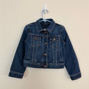 GAP Kids Dark Blue Denim Jacket XS